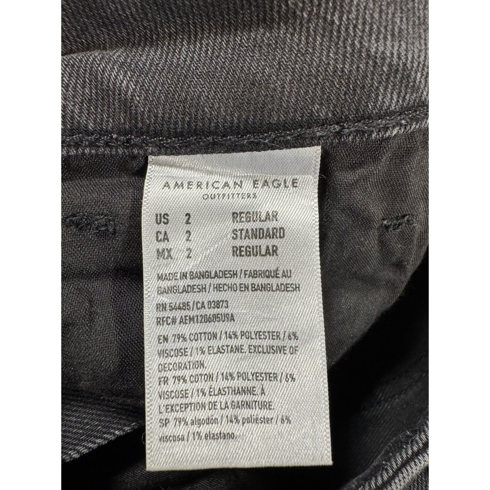 American Eagle Jeans Women 2‎ Stretch Straight Denim - Picture 4 of 8